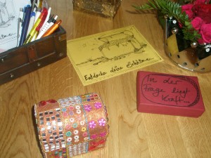 Alles bereit für den ersten Frauenabend...